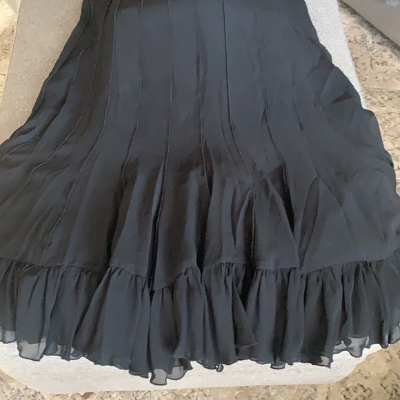 Rickie Freeman Teri Jon black cocktail dress size 8 - Picture 4 of 9